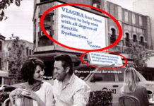 Viagra Print Ad Art Imitates Life as it Could be Without FDA Regulations