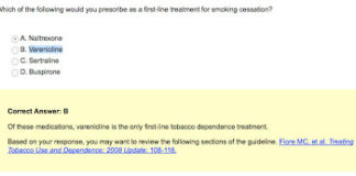 Is UW’s Smoking Cessation CME Course Effective Promotion of Chantix?