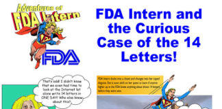 The 14 Letters. Who at the FDA Knew What and When? FDA Intern Wants to Know!