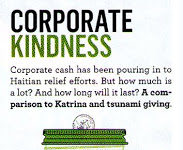 I’m Not the Only One to Suggest Corporate Donation to Haiti Relief is Lagging!