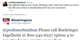 Did Boehringer Mishandle This Adverse Event Report on Twitter?