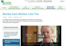 Amgen’s Prolia Website Features Stories from “Typical” But Not “Actual” Women Like You