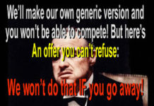 Brand(o) Pharma Makes Offer Generic Companies Can’t Refuse!