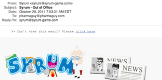 BI’s Facebook Game Syrum to be Launched “When It’s Ready.” Needs to Obey Privacy & FTC Laws First!