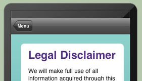 Be Aware of What’s Behind a Pharma Mobile App: Disclaimers Only Tell Part of the Story