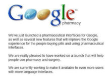 Google Pharmacy Phish