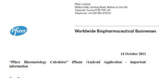 The First Ever “Dear Doctor” Letter Regarding a Mobile Medical App Recall