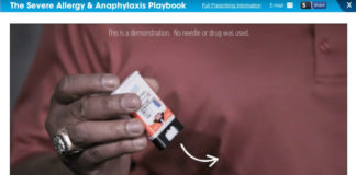 Jerome “The Bus” Bettis Promotes Auvi-Q With and Without the Important Safety Information