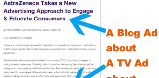 A Crestor Blog Ad About a Crestor TV Ad About a Crestor TV Ad. Humor Fails to Educate.