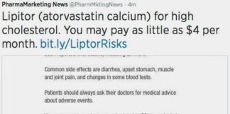 A Type of Rx Drug Tweet FDA Did Not Consider in its Recent Guidance