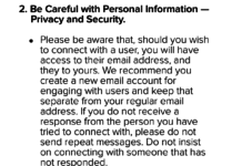 “Play by the Rules”: Analysis of Ground Rules for 4HER Patient Connect App by Genentech