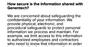 An Analysis of Genentech’s 4HER Mobile Health App Privacy Policy