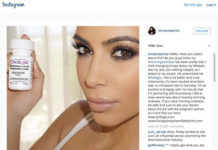 OMG. Kim Kardashian Shills for Pharma! No Worry – No Side Effects!