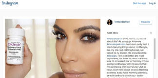OMG. Kim Kardashian Shills for Pharma! No Worry – No Side Effects!