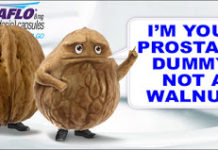 Meet Wally, Rapaflo’s Prostate Mascot. Looks a Lot Like a Walnut!
