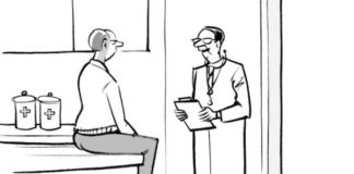 Americans’ Love/Hate Relationship with Pharma, J&J’s Lawbreaking Revealed, Hacking Wearables, EMR Cartoon