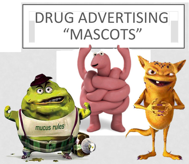 Drug Ad Mascots