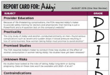 The Addyi Report Card: Crooked Valeant Fools FDA Again