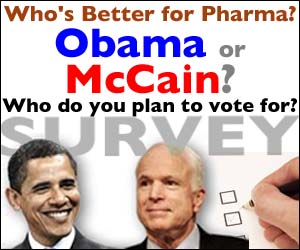 Who's Better for Pharma: Obama or McCain?