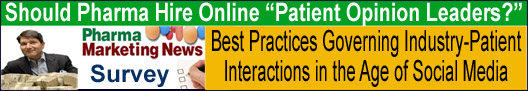 Survey: Should Pharma Hire Online Patient Opinion Leaders?