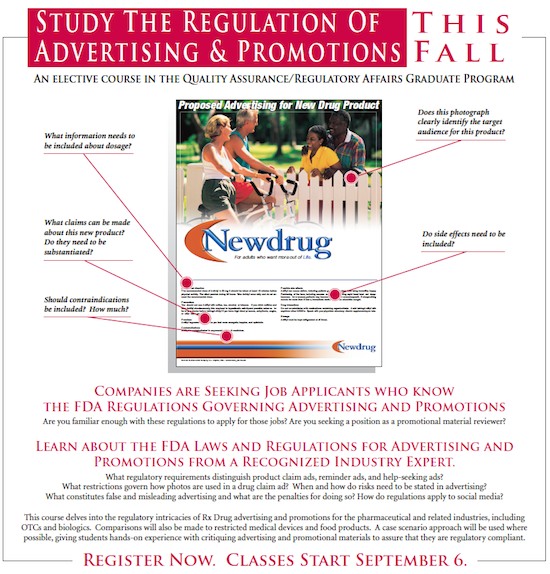 Advertising and Promotions Course Ad