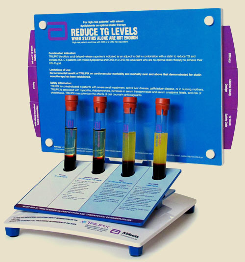 Trilipix Vial Display