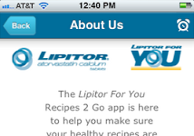 Pfizer’s Short-lived LIPITOR Branded Mobile App